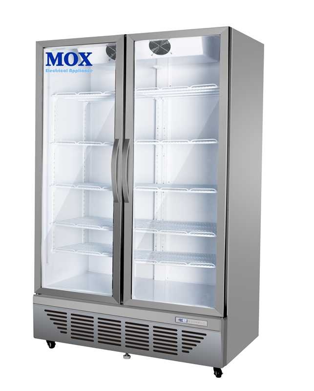 Upright Glass Door Chiller-Flat Top