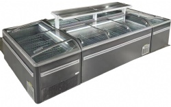 Island Freezer-Curved